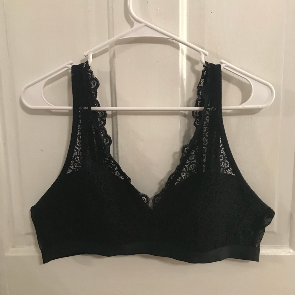 Black bralette
